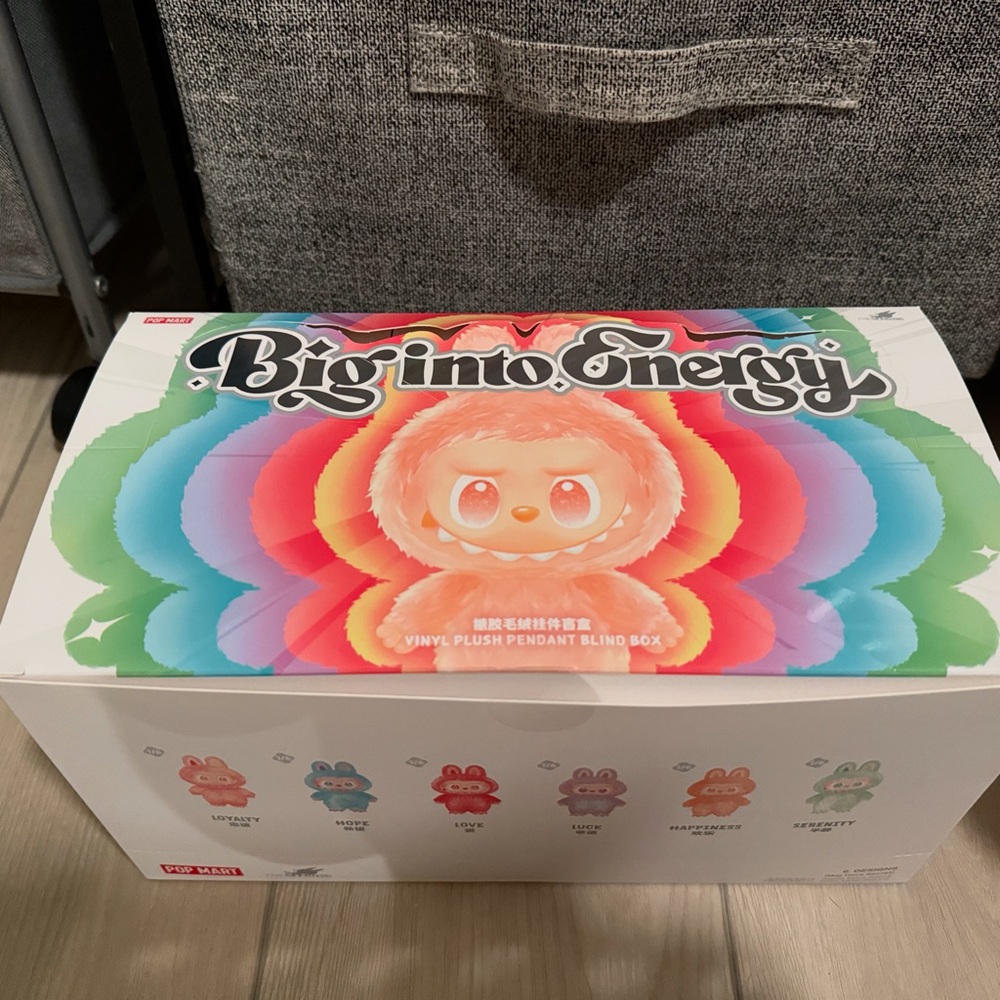 Authentic Popmart Labubu Big into Energy